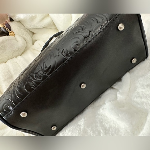 NWT Patricia Nash Skye Satchel. Black - Picture 6 of 9